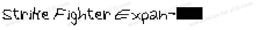 Strike Fighter Expan字体转换